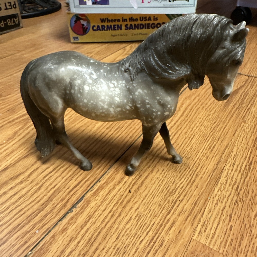 Vintage‎ Breyer Horse Spotted Gray White Dapple Standing